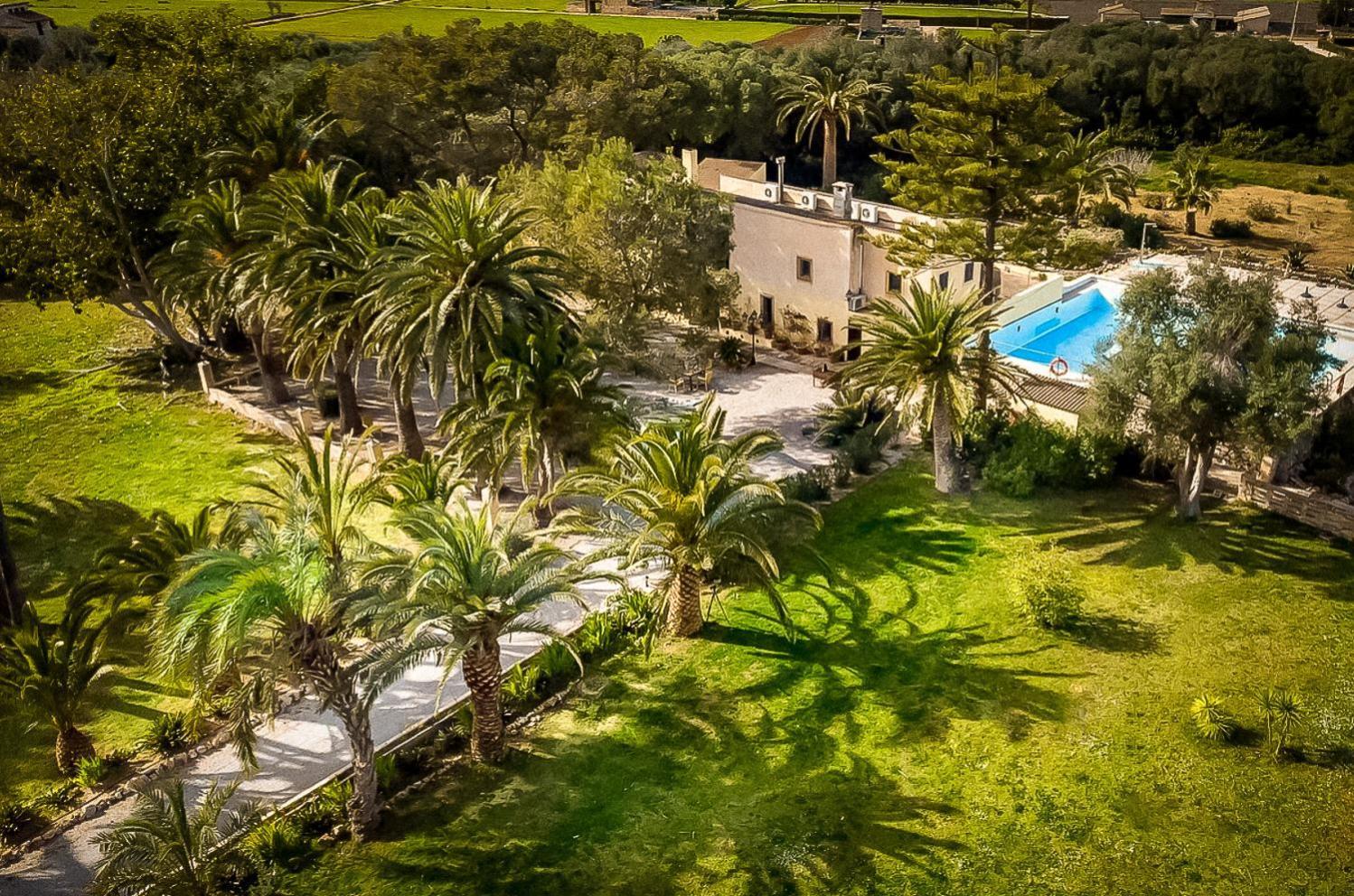 Finca Hotel Rural Predio Son Serra Can Picafort  Luaran gambar